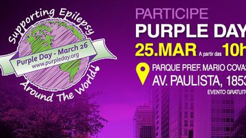 Imagem Purple Day, Dia de Conscientização da Epilepsia