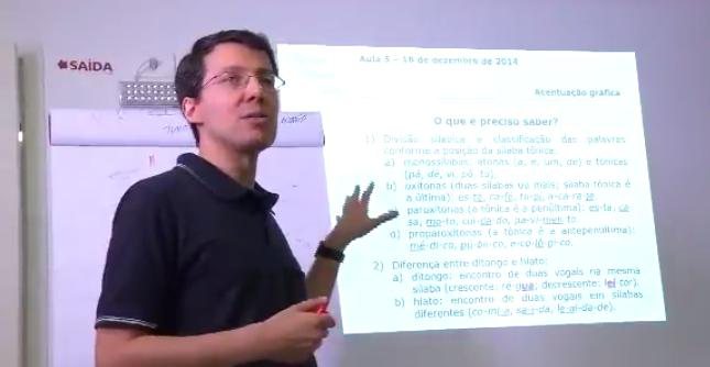 Imagem Dicas de Redação e Língua Portuguesa com prof. Mauro Celso Destácio