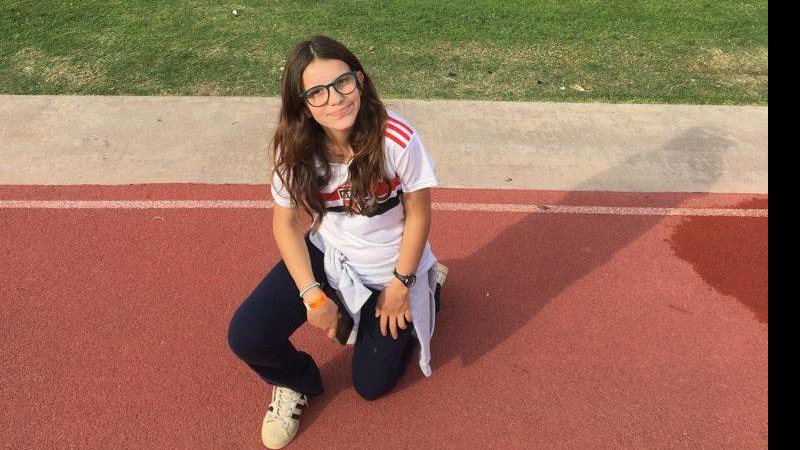 Isabel Kotscho, de 14 anos, fala sobre futebol