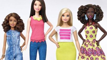 Imagem Barbie ganha novas formas de corpo, tons de pele e cores de olhos