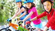 Imagem Andar de bicicleta traz benefícios à saúde das crianças