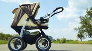 Imagem Cobrir o carrinho com fralda pode colocar bebê em risco