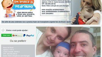 Imagem SOS PAPO DE MÃE:  Pedrinho precisa da nossa ajuda!!! / Assista ao Papo de Mãe Campanha por um filho