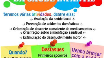 Imagem Faculdade de Medicina do ABC convida para o Dia da Promoção da Saúde Infantil nesta quarta (12/10) – evento gratuito
