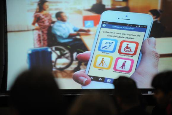 Imagem Ministério do Turismo lança aplicativo para pessoas com deficiência