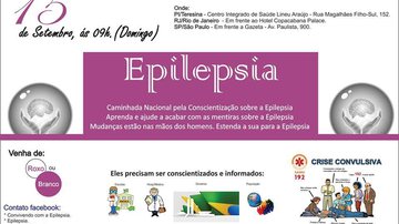 Imagem 15 de setembro – Caminhada Nacional pela Conscientização sobre a Epilepsia