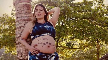 Rachel Pacheco está grávida de Elis e Maria