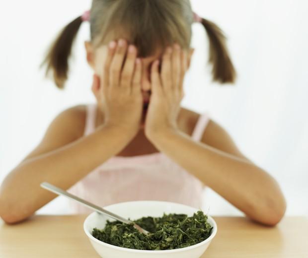 Você tem a maior difuculdade em fazer seu filho comer verduras e legumes?  (Foto: Thinkstock)