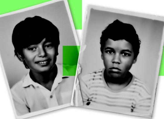 Giovanni Ferreira Pinto, aos 11 anos, e Dirceu Manuel de Andrade, aos 11 anos (Foto: Rogério Casimiro (ÉPOCA))